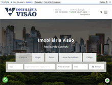 Tablet Screenshot of imoveisvisao.com